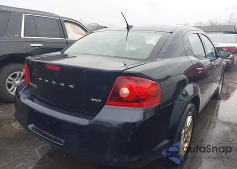 2012 Dodge Avenger Sxt from USA, damaged, VIN 1C3CDZCB6CN227952